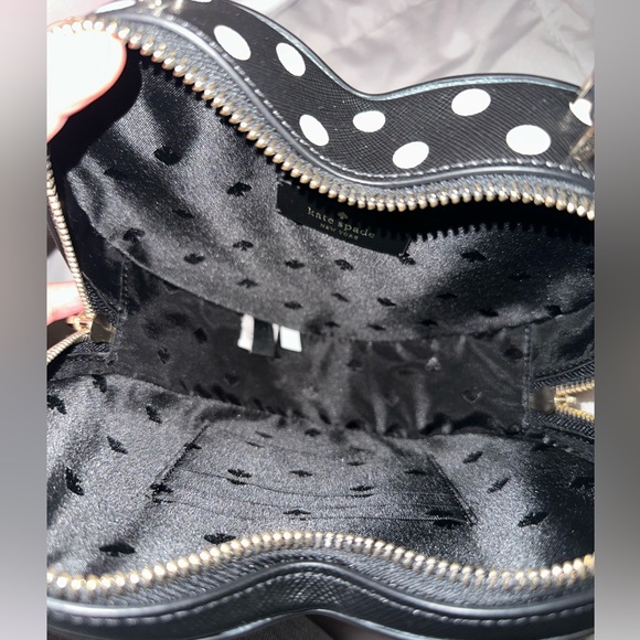 Kate Spade Love Shack Heart Shaped Polka Dots Crossbody ♠️ - Picture 5 of 10